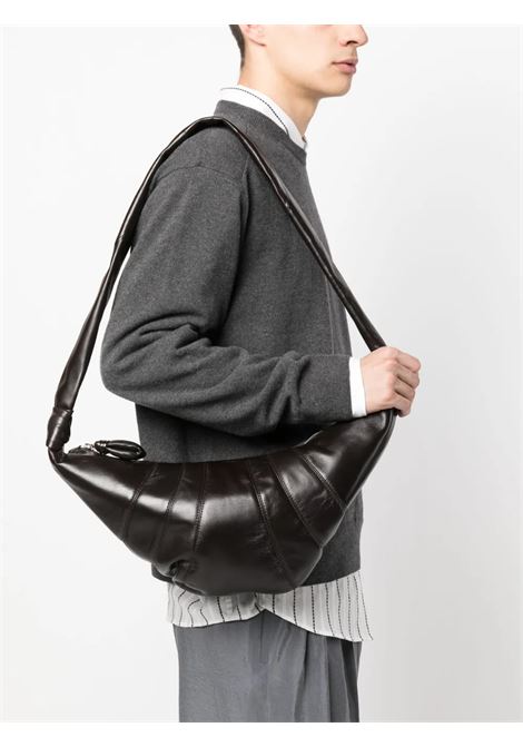 borsa medium croissant unisex marrone scuro LEMAIRE | BG0001 LL095BR490